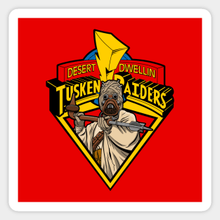 Awesome Scifi Alien Warrior Raider Mashup Parody Sticker